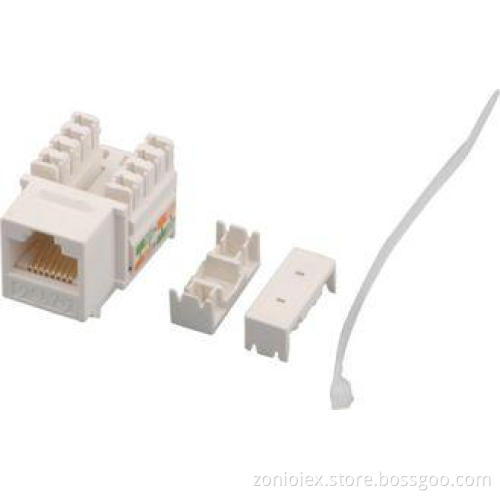 TIA/EIA 568B RJ-45 Connector AMP Network keystone jack unsc